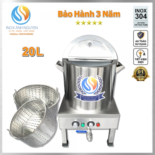 NỒI NẤU PHỞ 20L - ( SIÊU TIẾT KIỆM ĐIỆN )