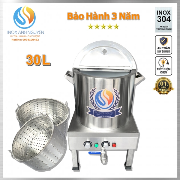 NỒI NẤU PHỞ 30L - ( SIÊU TIẾT KIỆM ĐIỆN )